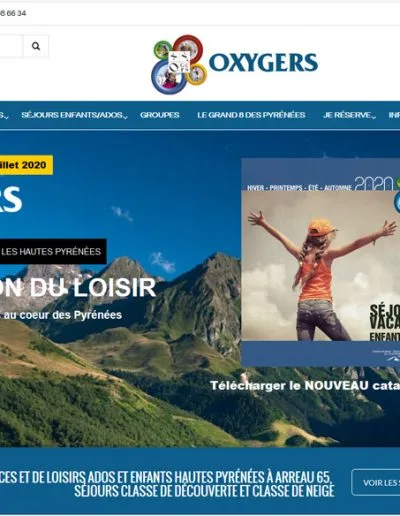 Création site vitrine ecommerce WordPress Woocommerce Oxygers