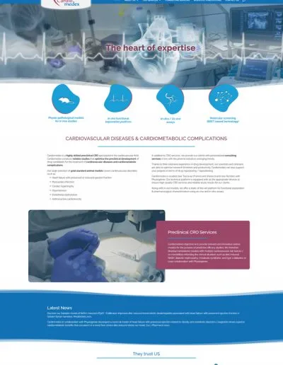 Réalisation Web Cardiomedex