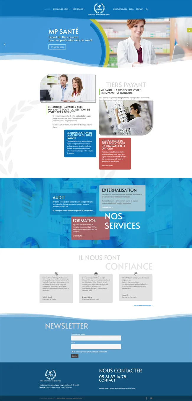 freelance creation wordpress mpsante