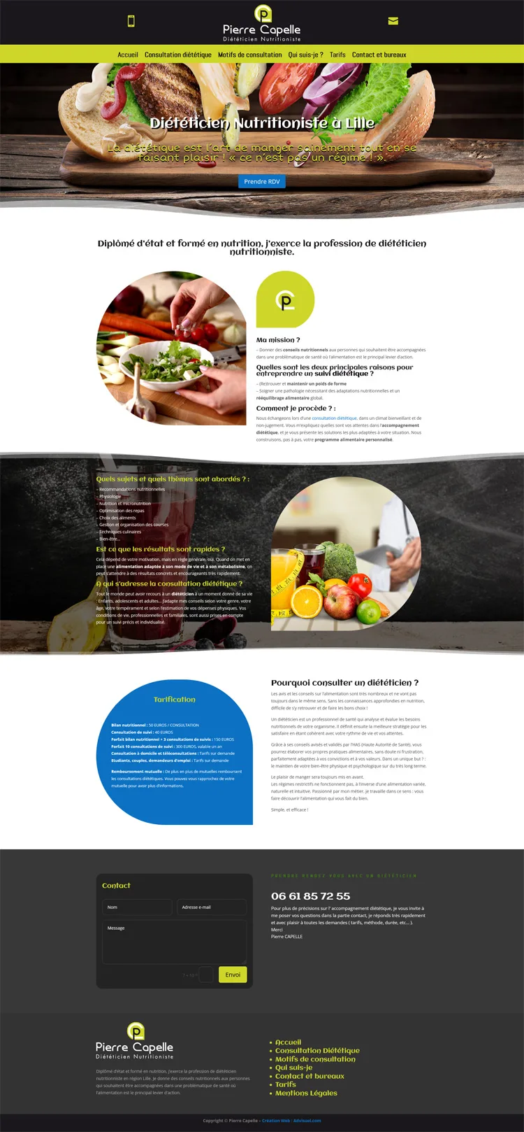 Webdesign site wordpress