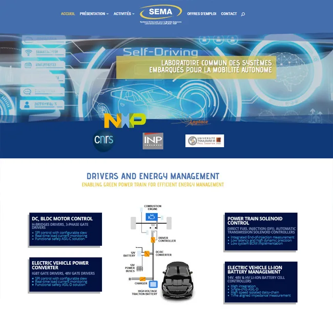 webdesign industrie et technologie