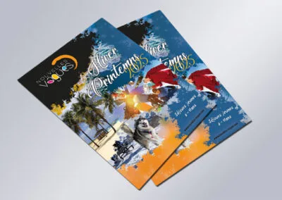 Création catalogue papier agence de voyages Nouvelles Vagues