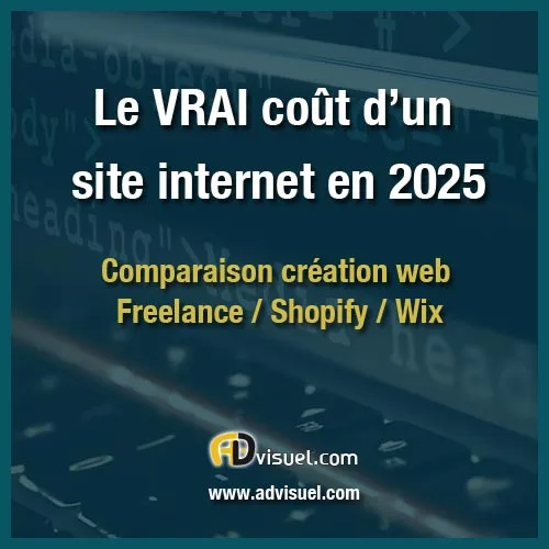 combien coûte la création d'un site internet ?