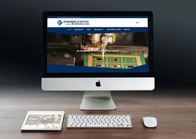 Création site web industrie aéronautique Toulouse – Synergie Cad PSC