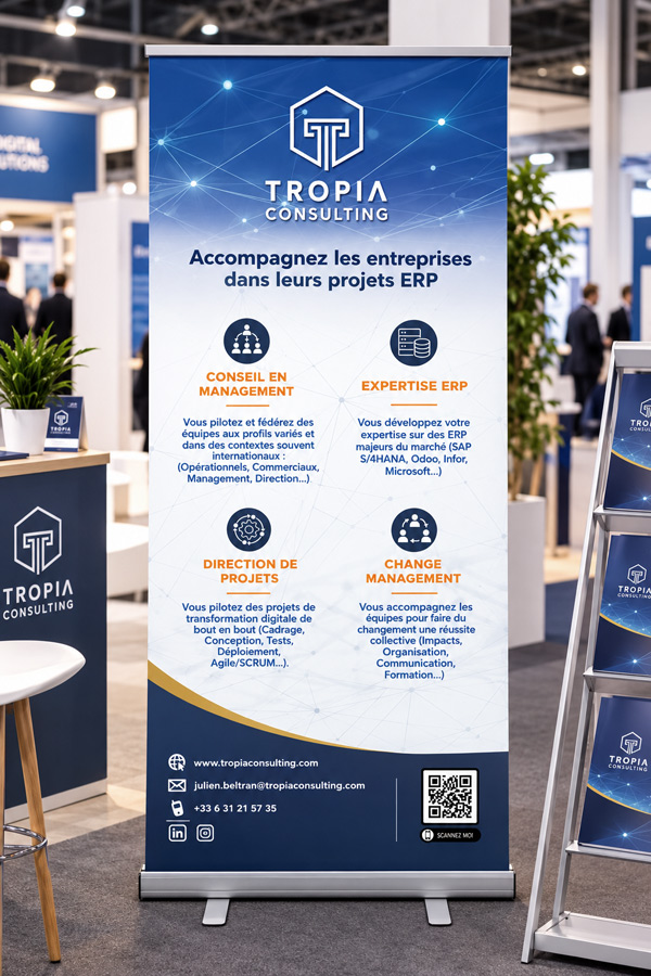 Stand exposition Tropia Consulting Toulouse