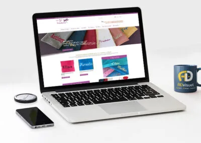 Création site ecommerce artisan local à Toulouse – Un Air de Broderie