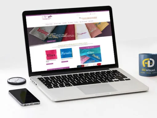 Création site ecommerce artisan local à Toulouse – Un Air de Broderie