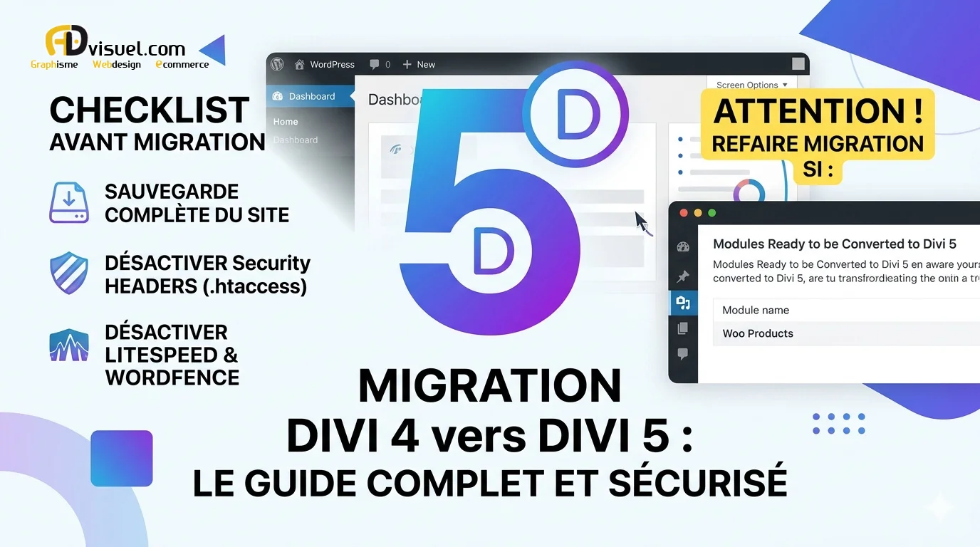 migration divi 4 vers divi 5