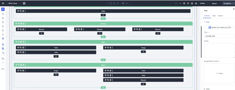 apprendre divi builder